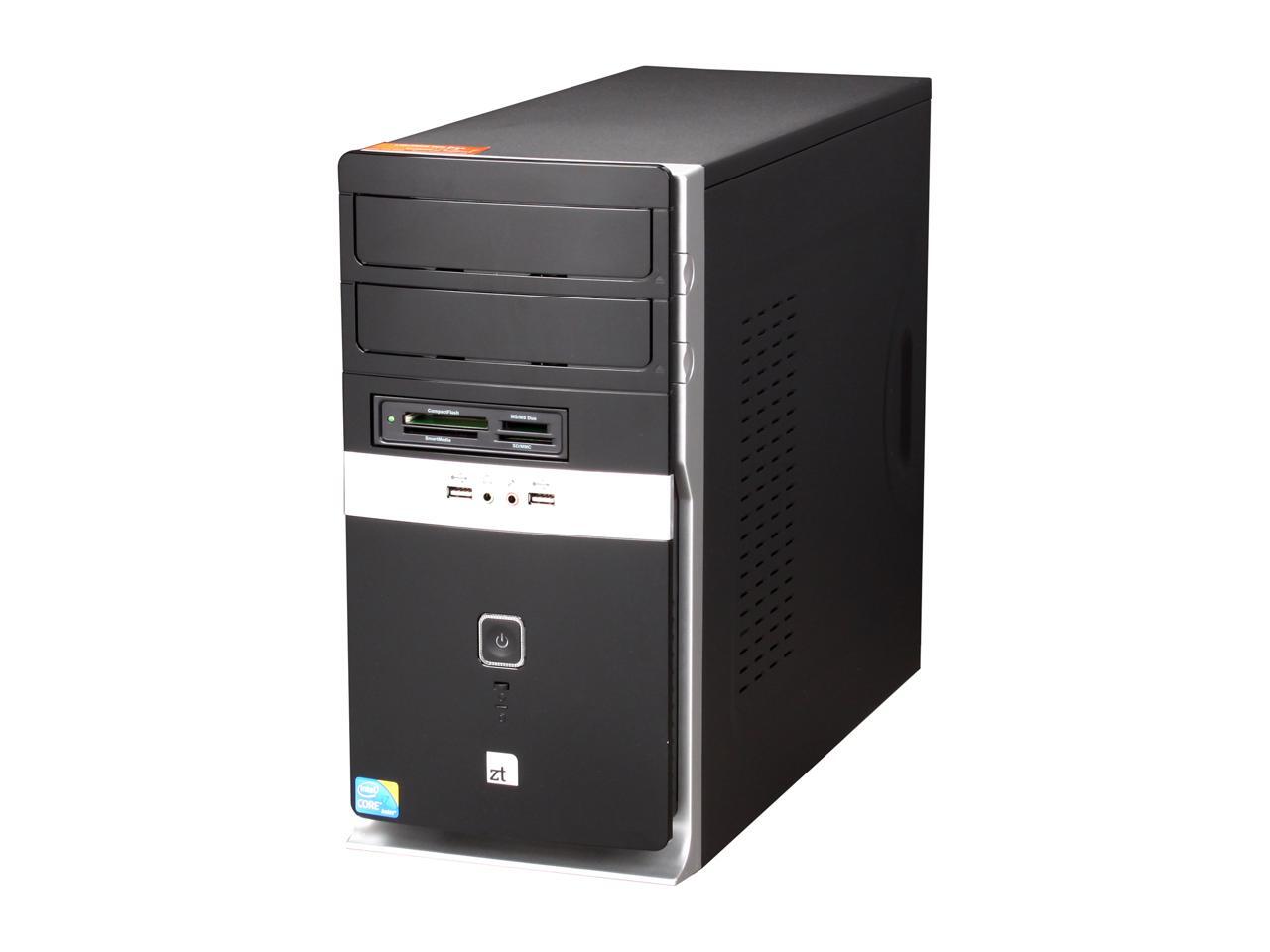 ZT Desktop PC Affinity 7521Mi Intel Core i7870 8GB DDR3 500GB HDD Windows 7 Home Premium
