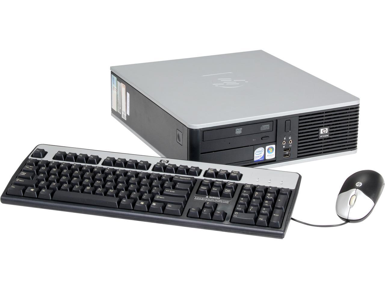 Refurbished Hp Desktop Pc Dc5800 Pc Hp Dc5800sff 1 2 33ghz 2gb 80gb Hdd Windows 7 Home