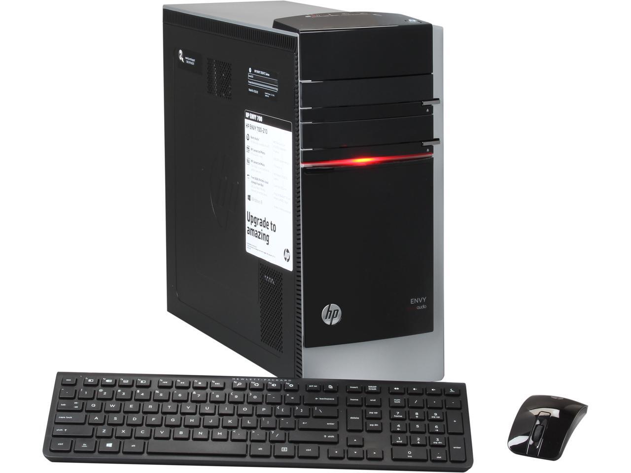 HP Desktop PC ENVY 700210 AMD A106700 8GB DDR3 1TB HDD AMD Radeon HD