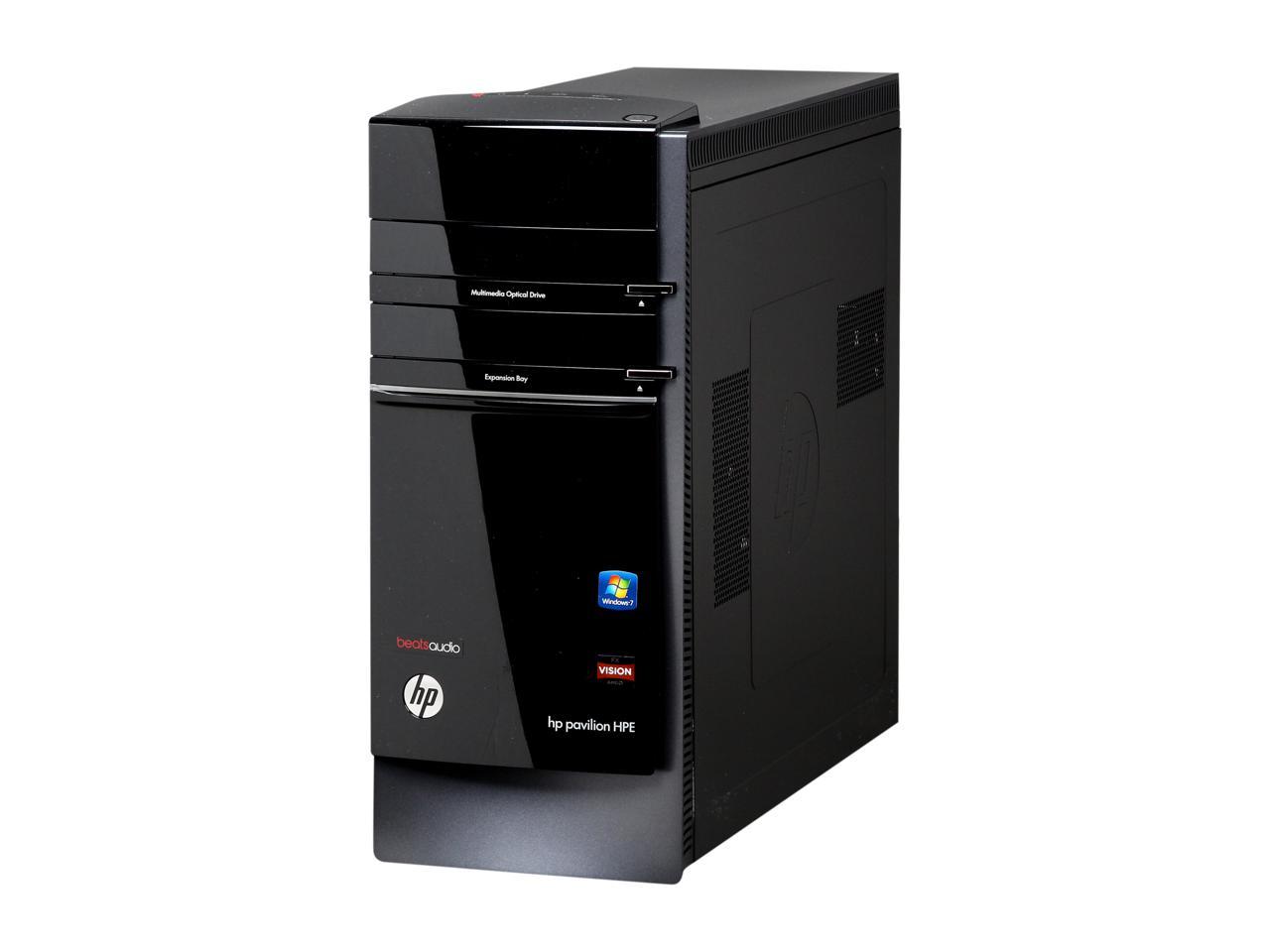 Refurbished: HP Desktop PC Pavilion HPE H8-1234 AMD FX-Series FX-6120 ...