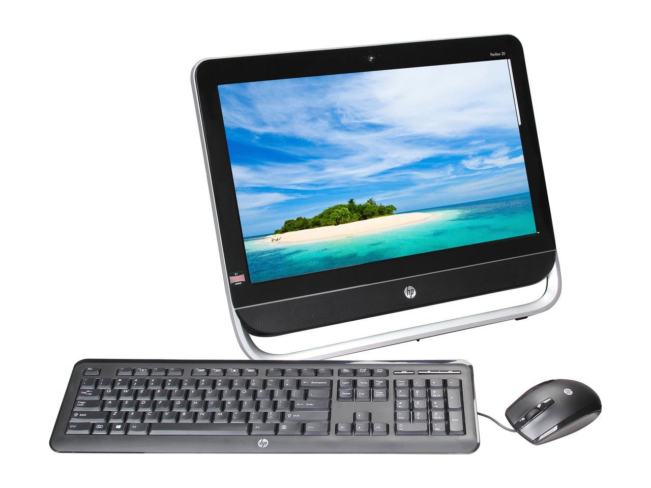 Open Box HP AllInOne PC Pavilion 20b010 (H3Y89AAABA) AMD E11200