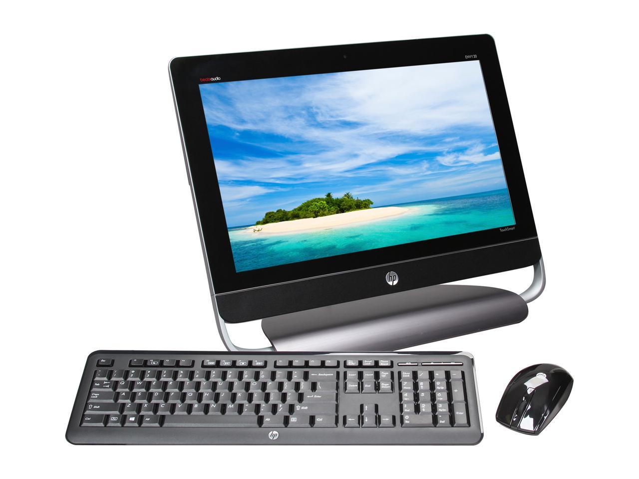 Hp Touchsmart All In One Pc Envy D H Y Aa Aba Intel Pentium G Gb Ddr Gb Hdd