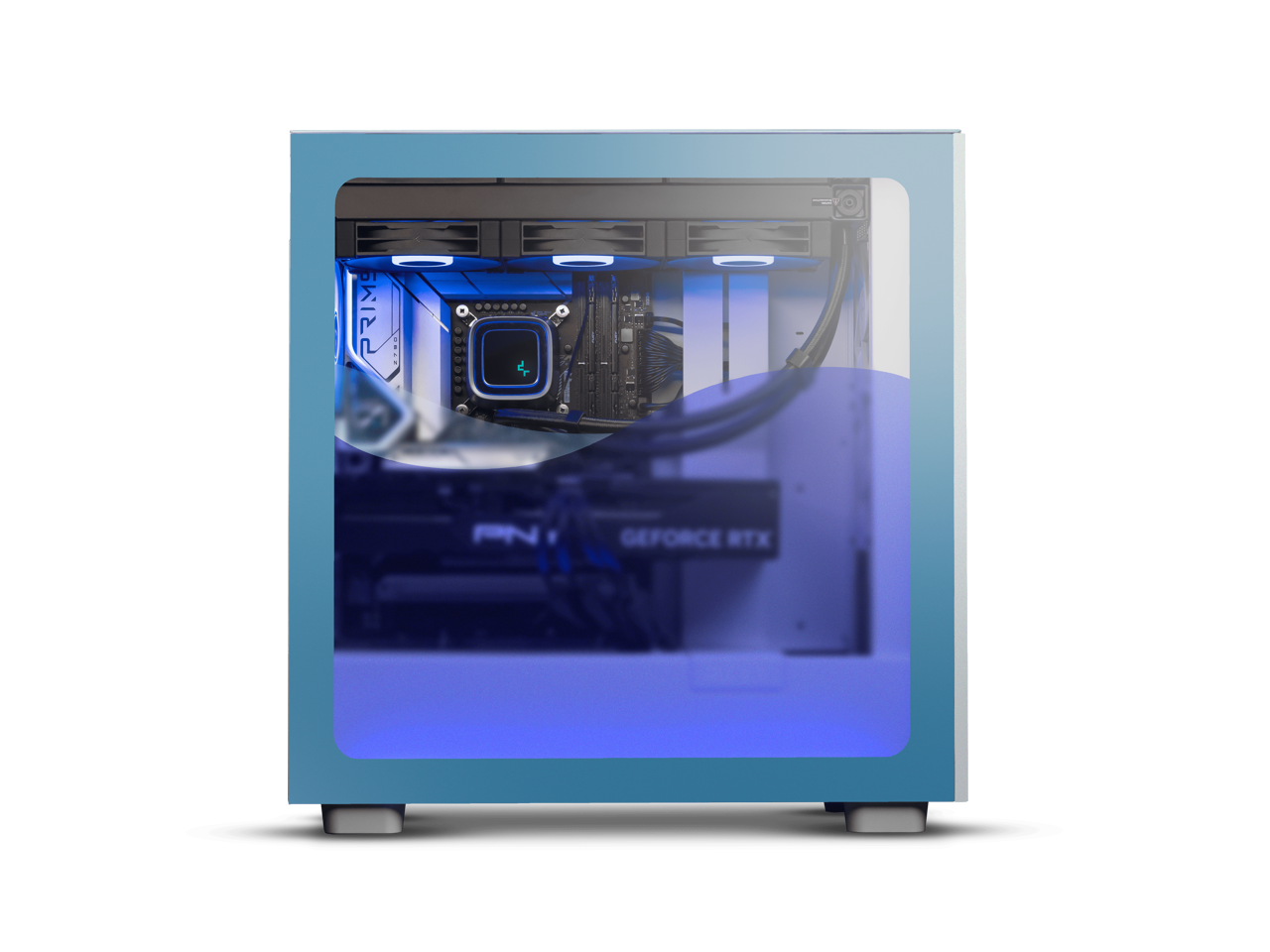 Ironside Computers Gaming Desktop Juicebox ATX Blueberry Intel Core i9