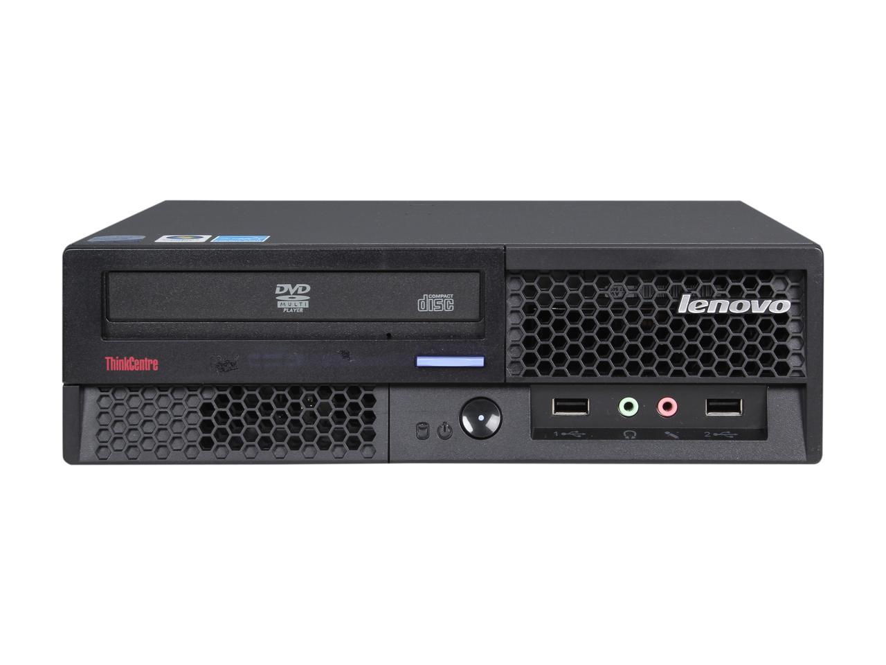 Refurbished Lenovo Desktop Pc Thinkcentre M58p Core 2 Duo 30 Ghz 2 Gb