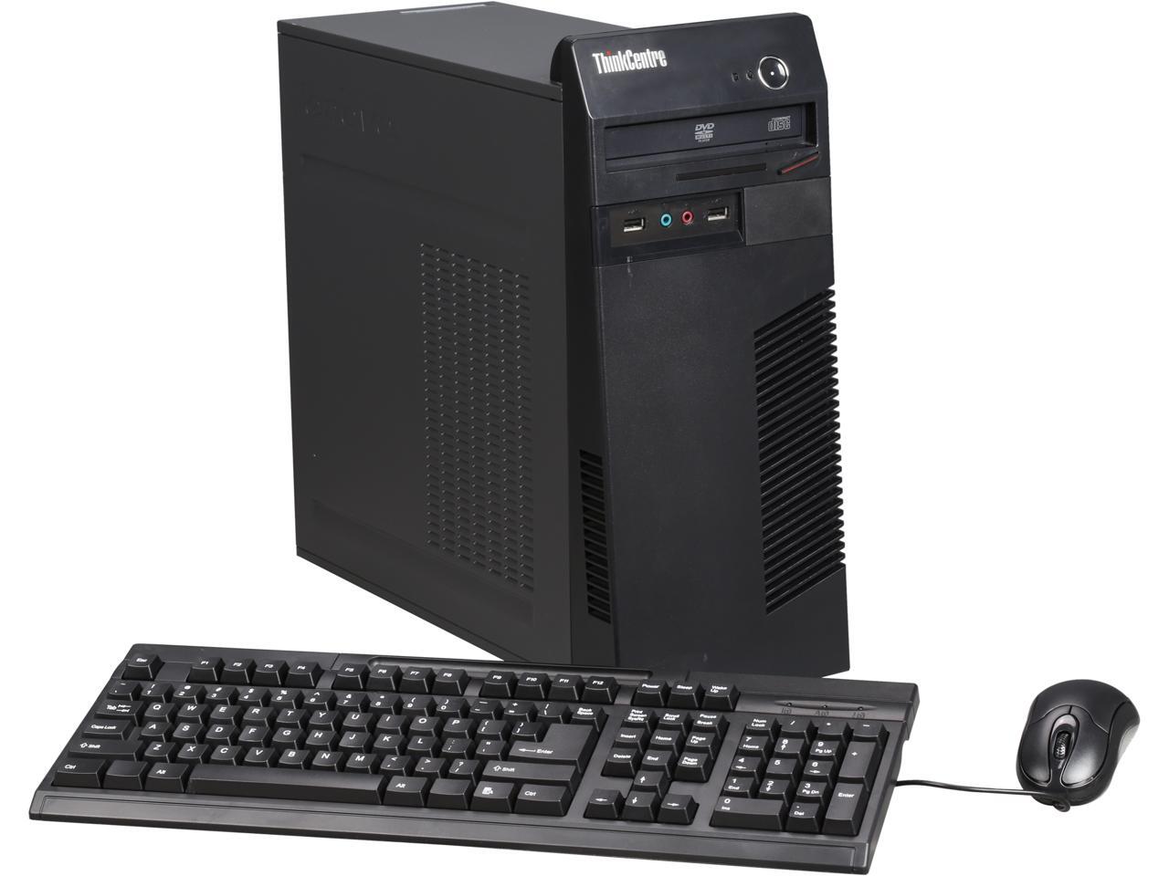 Refurbished Lenovo Desktop PC M80 Intel Core i3 550 (3.20GHz) 4GB DDR3