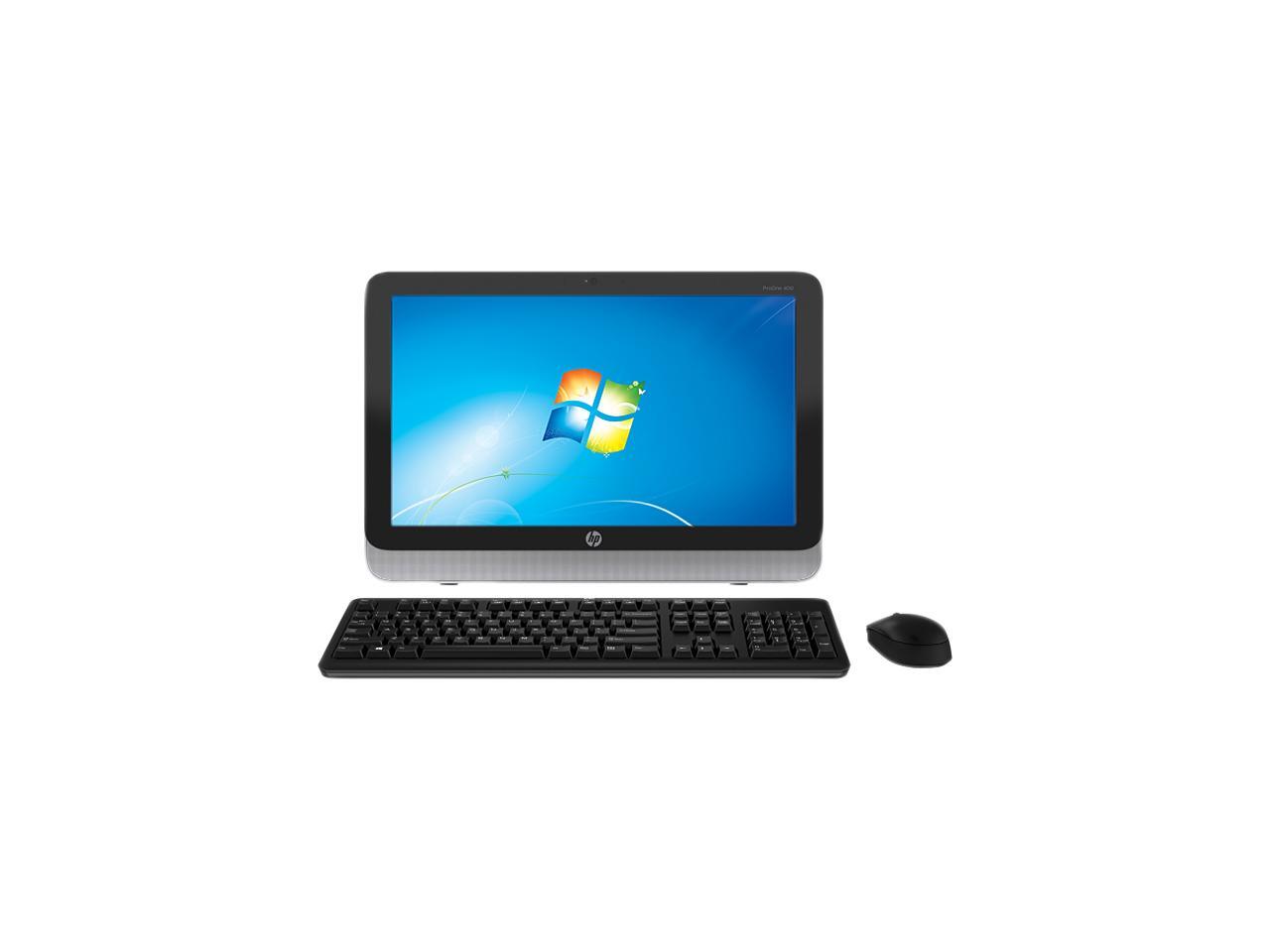 HP AllinOne PC ProOne 400 G1 (F4J80UTABA) 4GB DDR3 500GB HDD 19.5