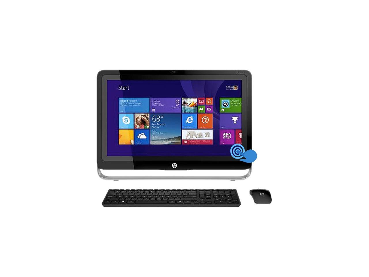 Refurbished HP AllinOne PC Pavilion 23H024 (F3D46AARABA) AMD A6