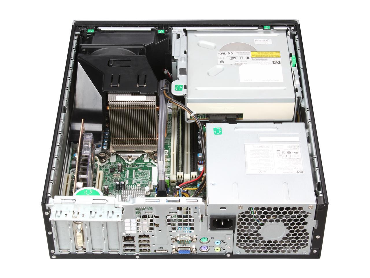 Refurbished Hp 8100 Elite Microsoft Authorized Recertified Small Form Factor Desktop Pc With 1912