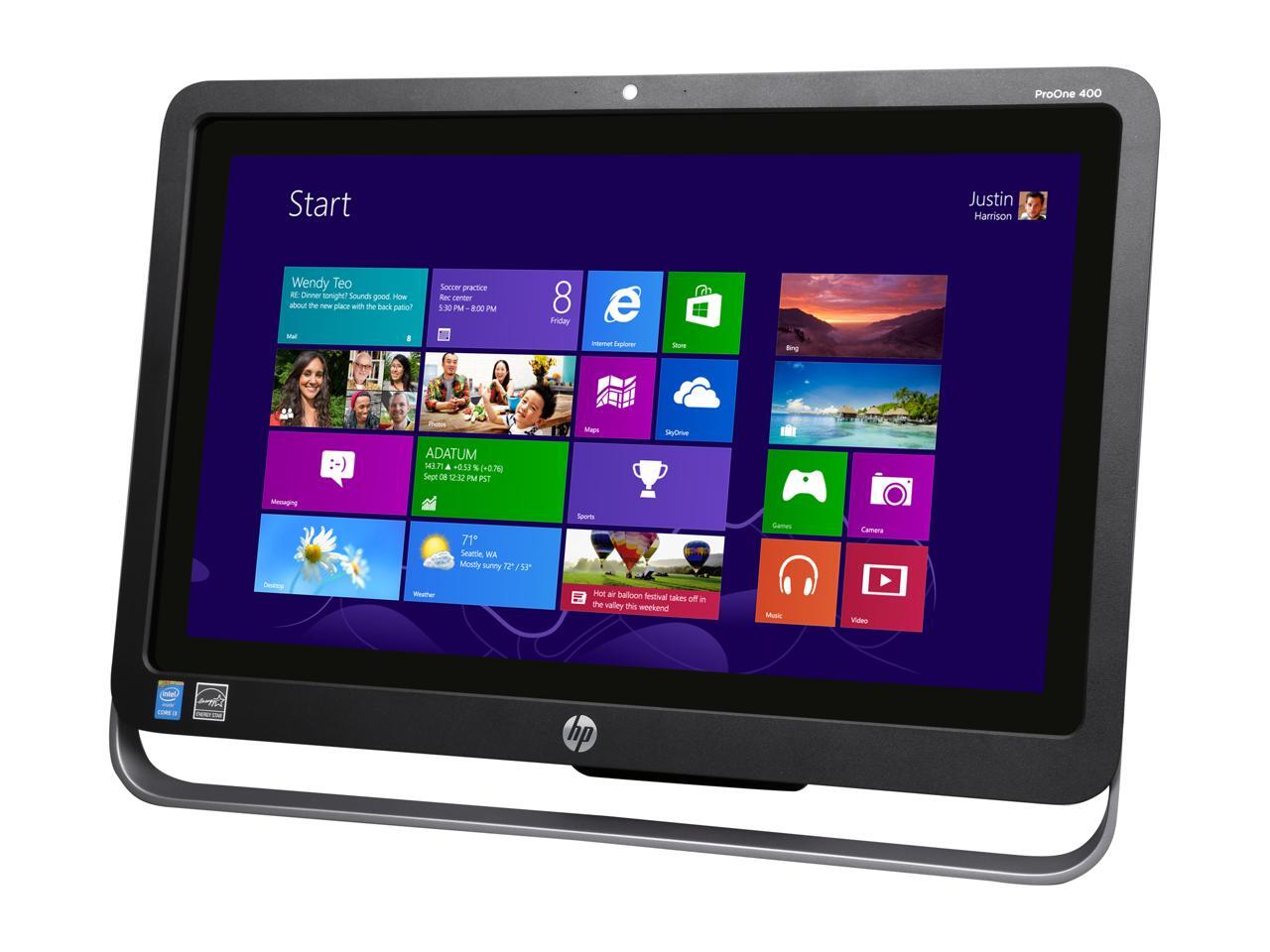 Refurbished HP AllinOne PC ProOne 400 G1 Intel Core i34330T 4GB