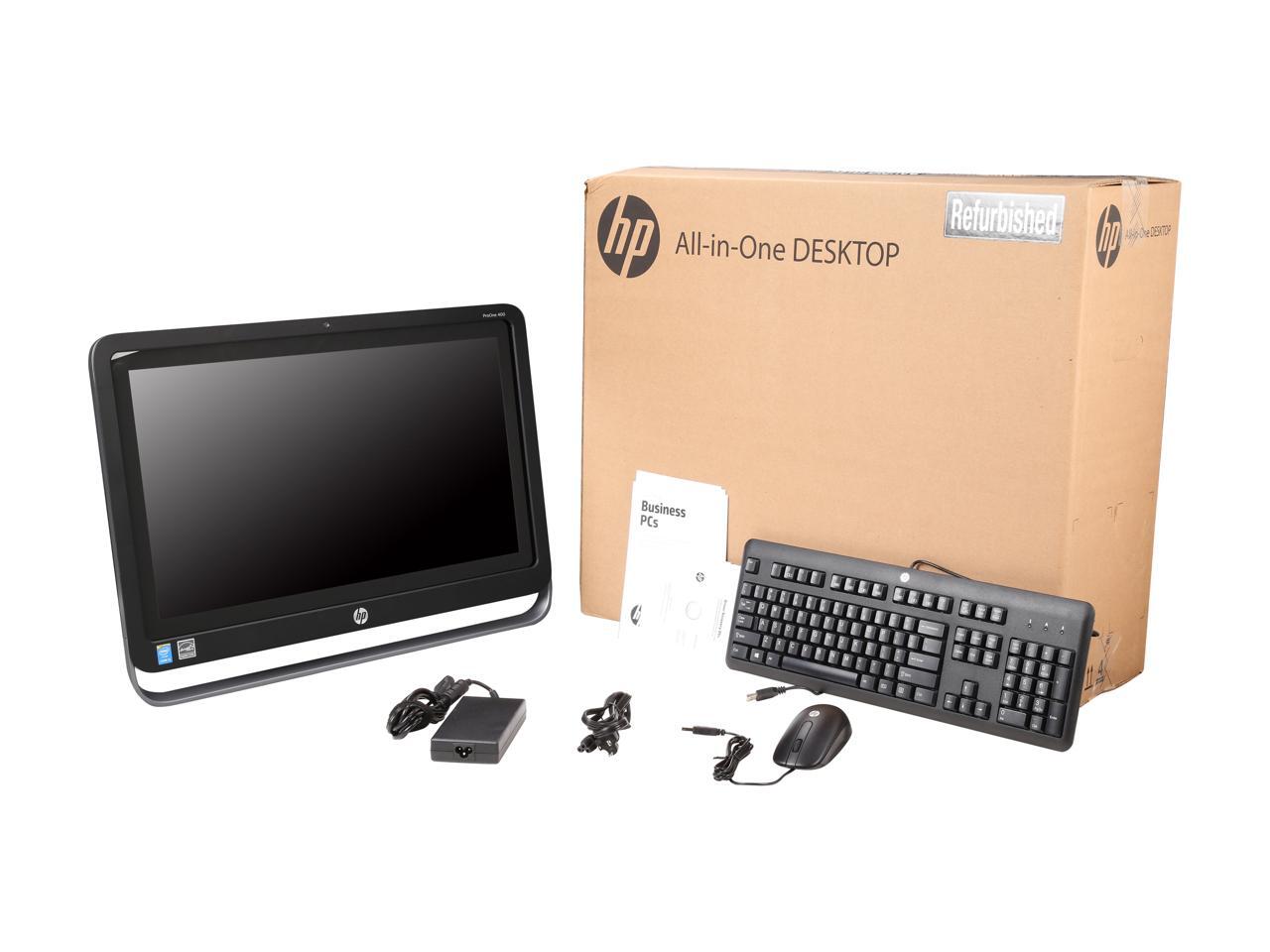 Refurbished HP AllinOne PC ProOne 400 G1 Intel Core i34330T 4GB