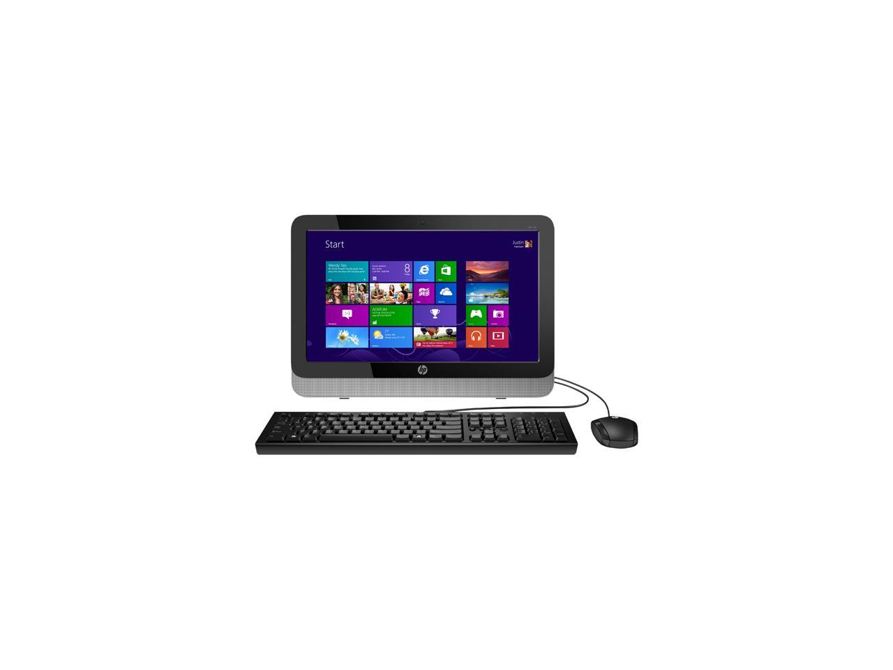 Open Box: HP All-in-One PC 18-5510 AMD E-Series E1-2500 (1.40GHz) 4GB ...