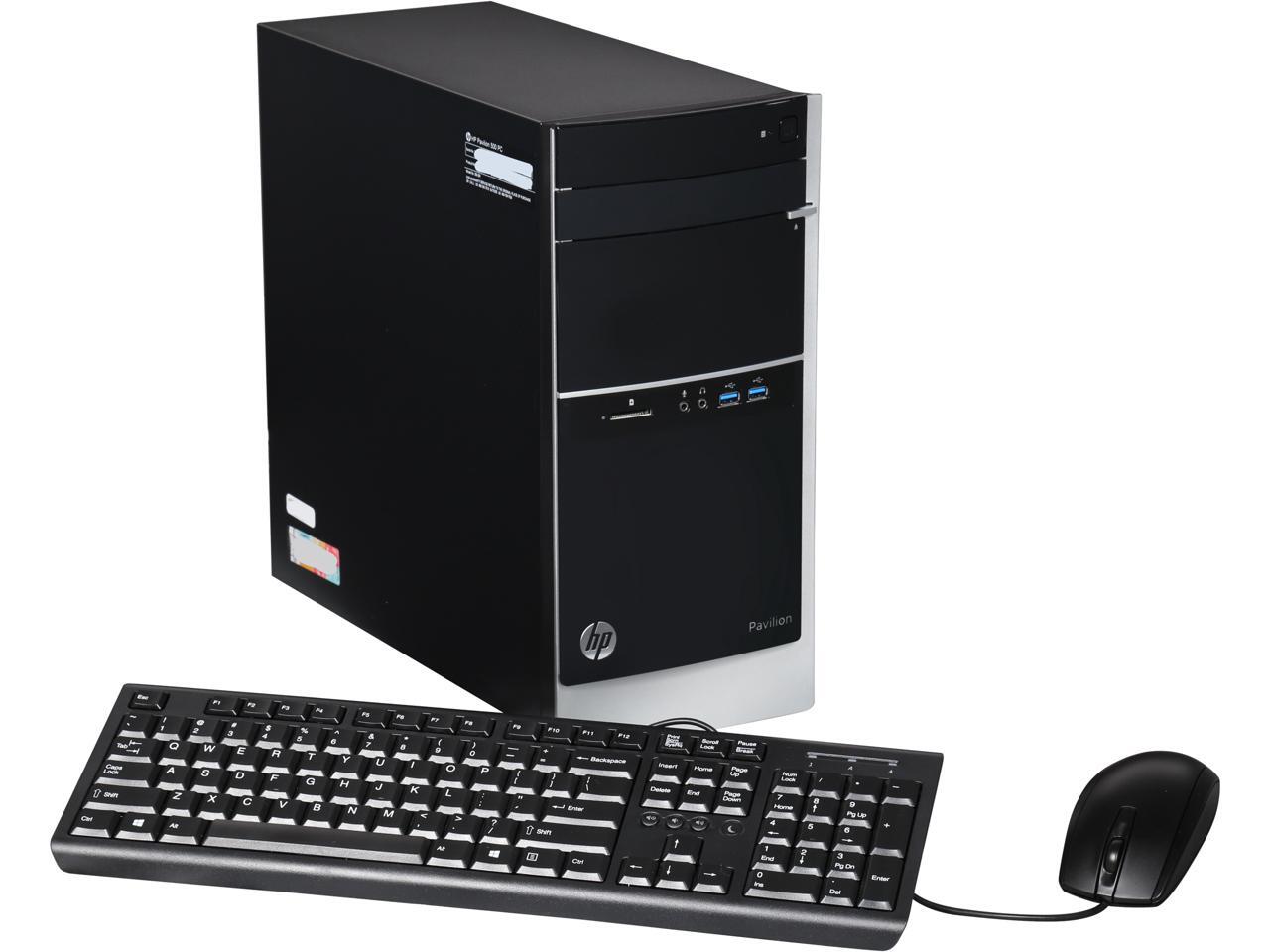 Refurbished HP Desktop Computer 500281 Intel Core i34130 4 GB 1TB