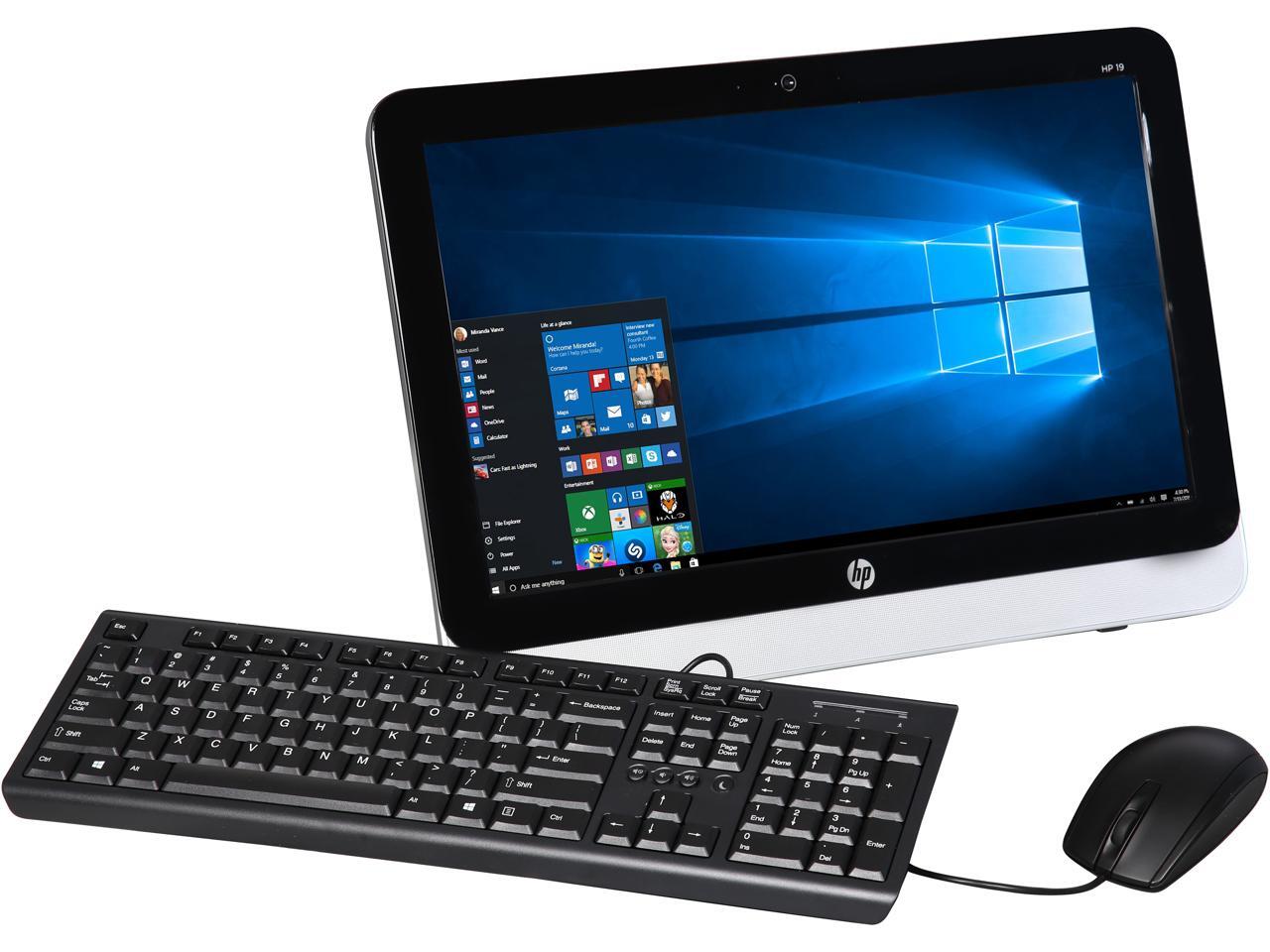 Refurbished HP AllinOne Computer 192009 AMD E1Series E12500 4GB