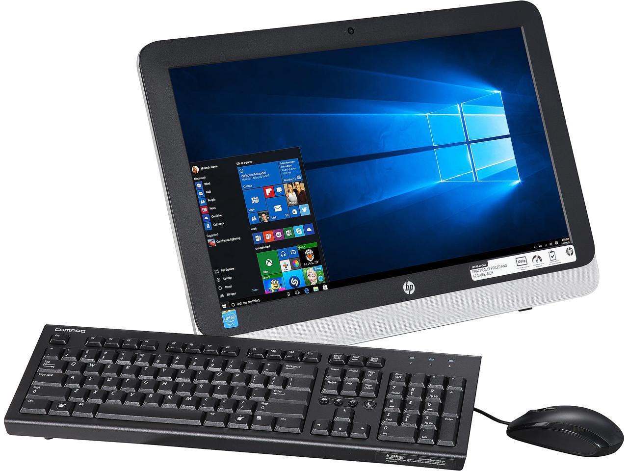 Refurbished HP AllinOne Computer 223116 Intel Celeron N3050 4 GB