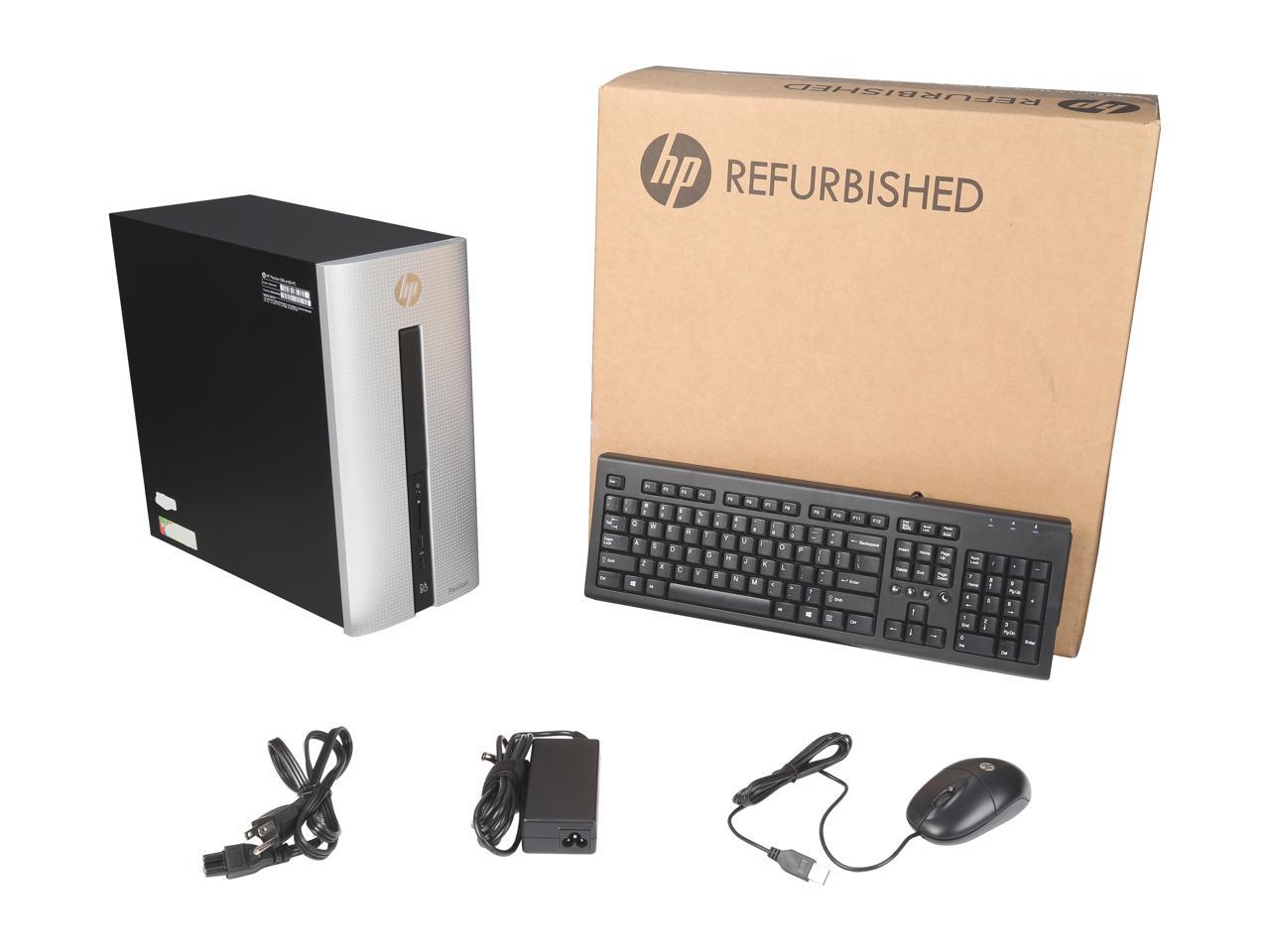 Refurbished Hp A Grade Desktop Computer Pavilion 550 A114 Amd A8 6410 8 Gb 1tb Hdd Windows 10