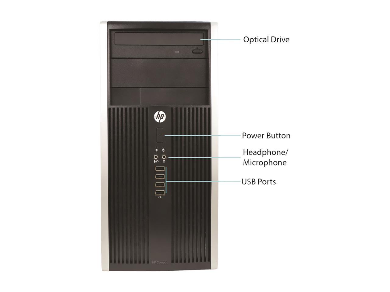 Refurbished Hp 6200 Desktop Computer Intel Core I5 2nd Gen 2400 310 Ghz 8 Gb 500 Gb Hdd 6521