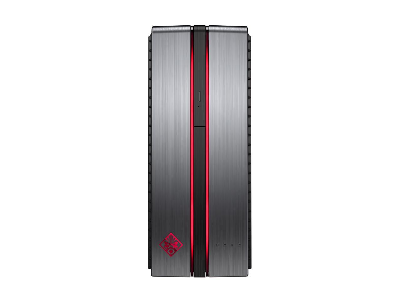 HP Desktop Computer OMEN 870-290 Intel Core i7-7700K 16GB DDR4 2TB HDD ...