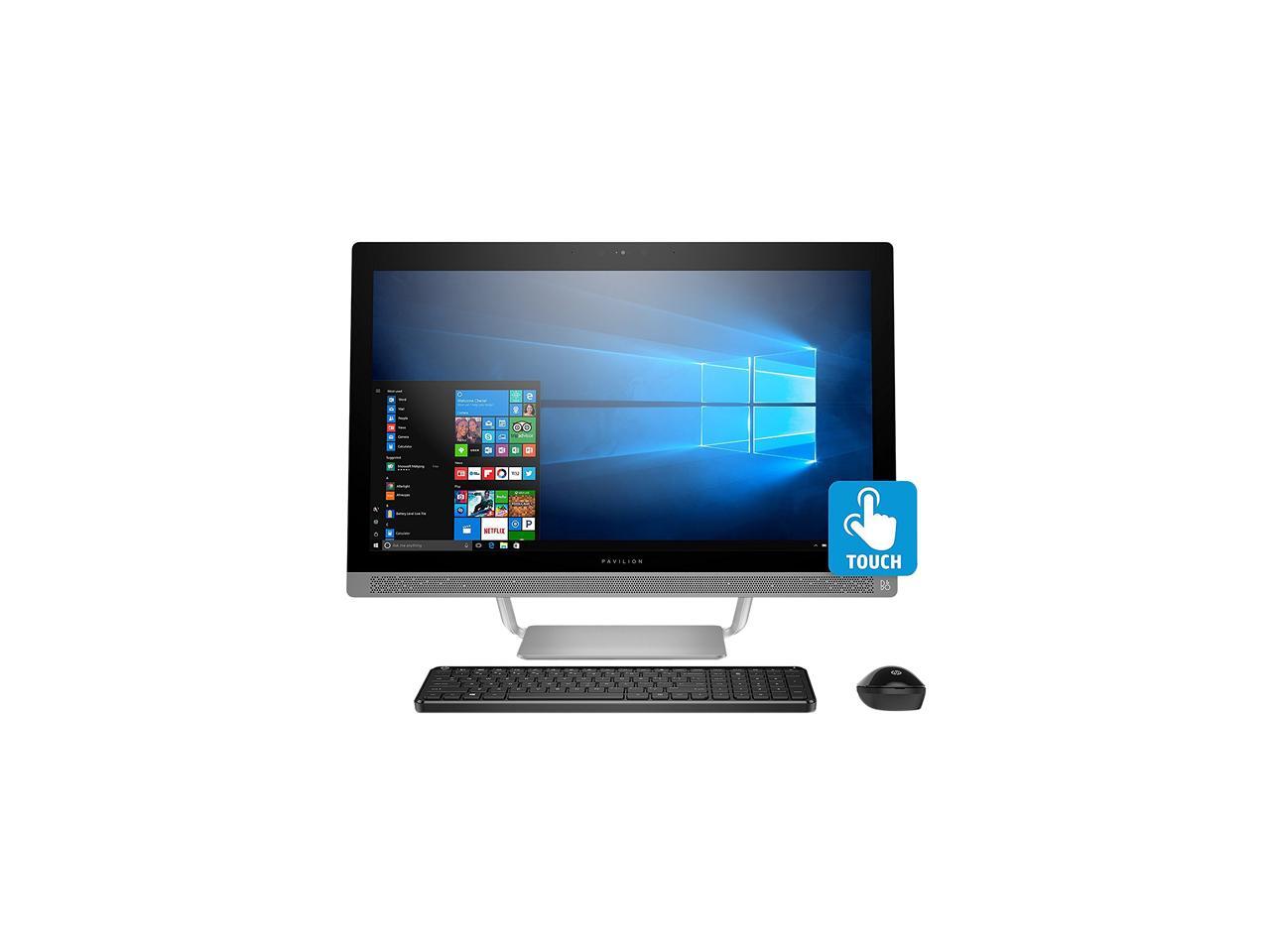 Refurbished HP AllinOne Computer Pavilion 27A240SE Intel Core i77700T 16 GB 1TB HDD 27