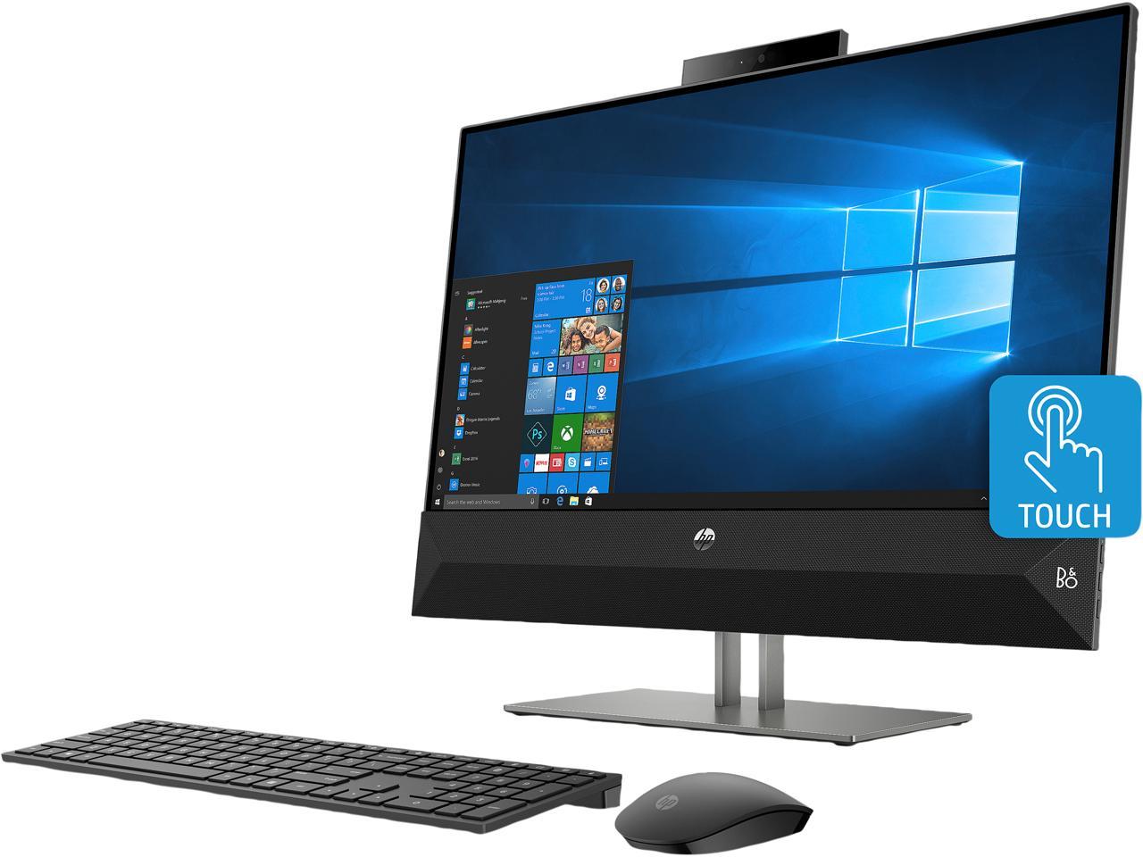 Hp All In One Computer Pavilion 24 Xa0040 Intel Core I7 8700t 8gb Ddr4 1tb Hdd 238 Touchscreen 7535