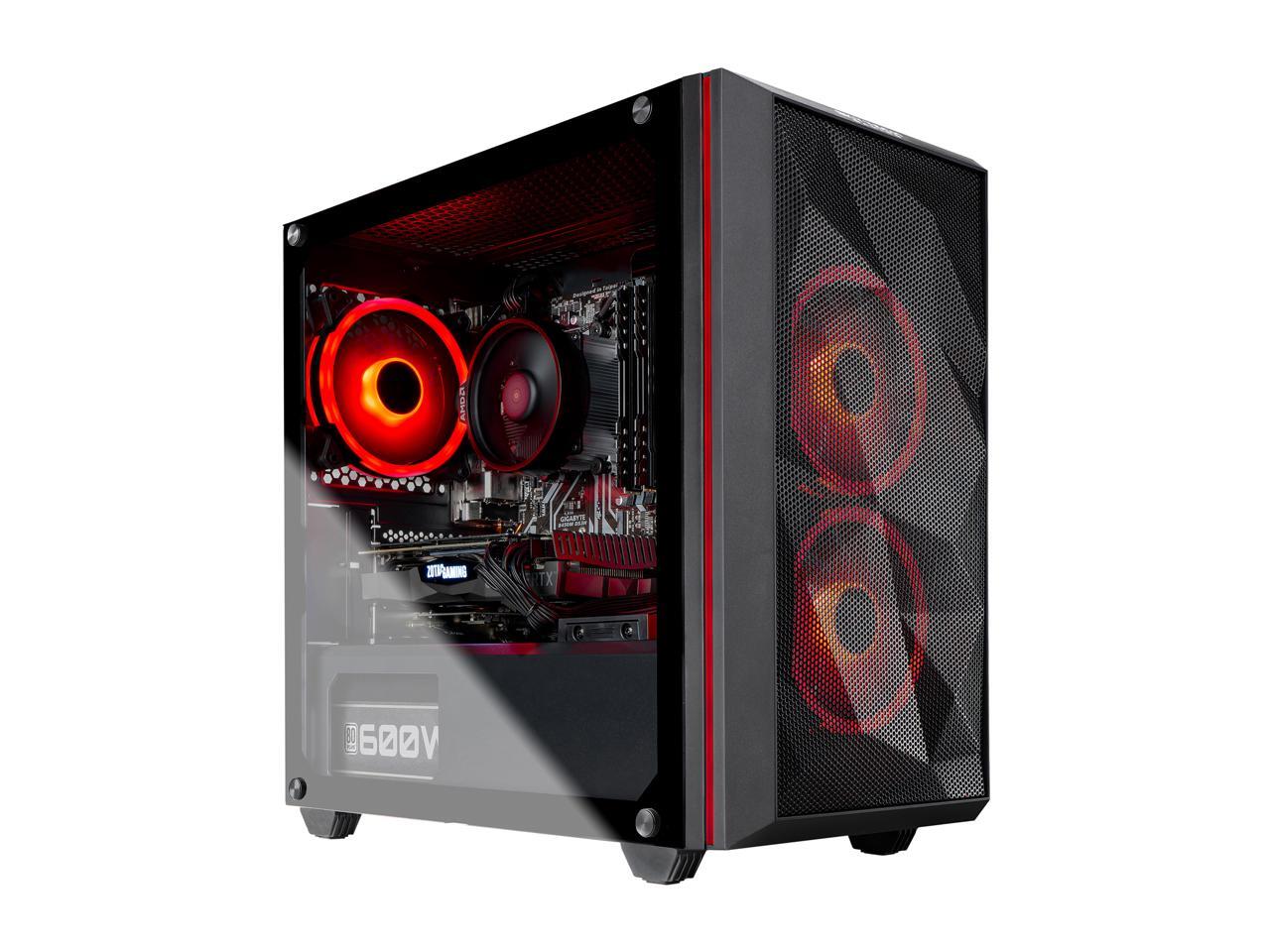 Skytech Chronos Mini Gaming Computer PC Desktop Ryzen 7 3700X 3.6 GHz