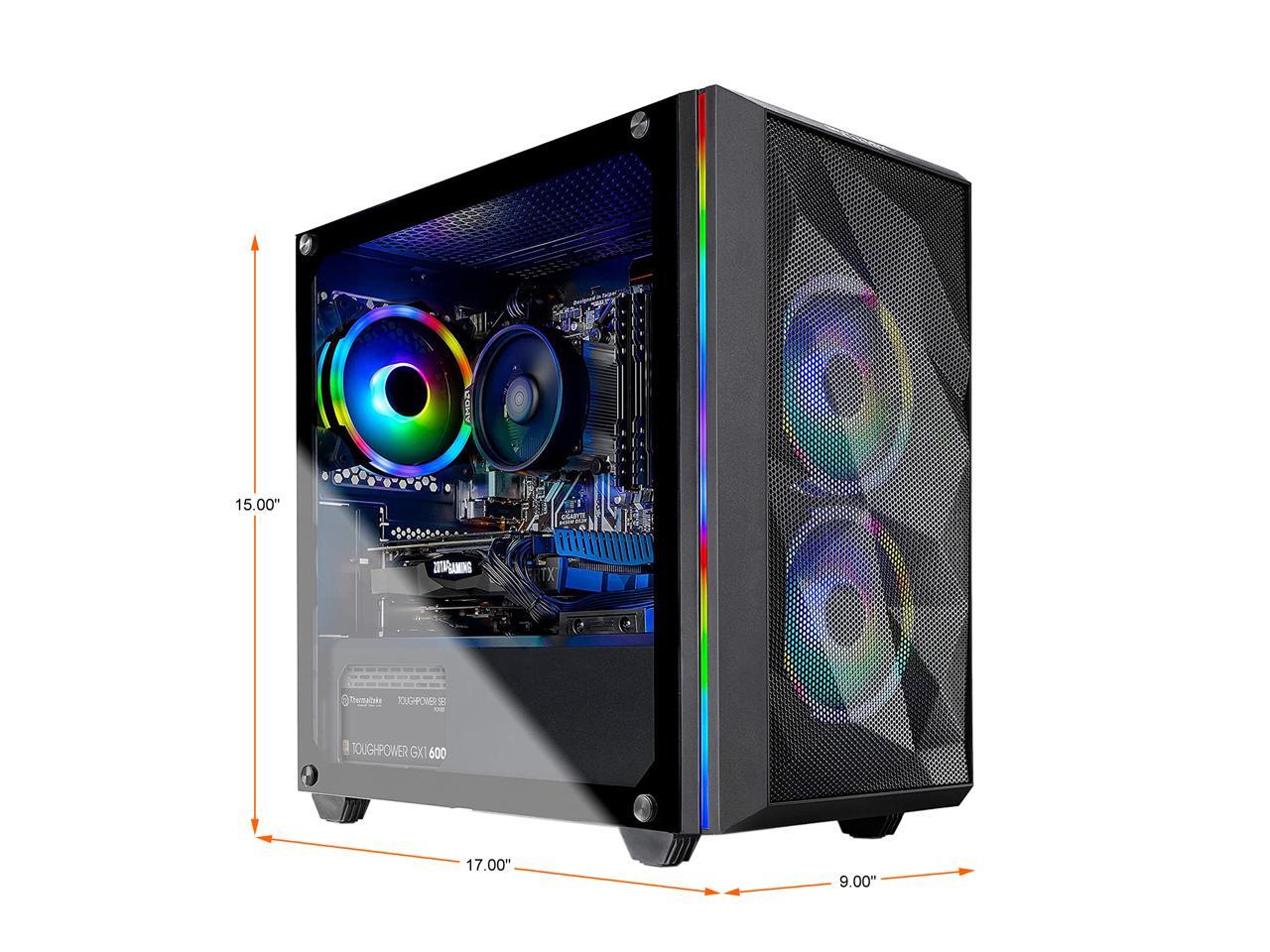 Skytech Chronos Mini Gaming Computer PC Desktop Ryzen 5 RTX 2060