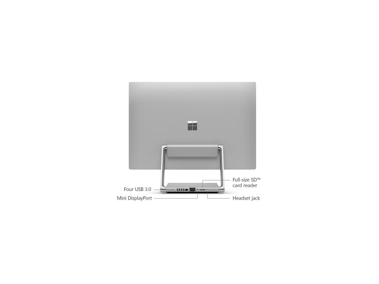 Microsoft AllinOne Computer Surface Studio 45U00001 Intel Core i76820HQ 32GB DDR4 2TB HDD 28