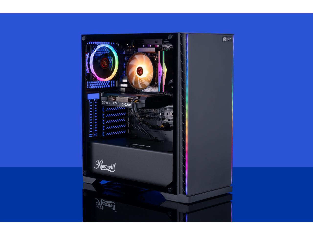 ABS Master Gaming PC Windows 11 Home Intel i5 12400F GeForce RTX