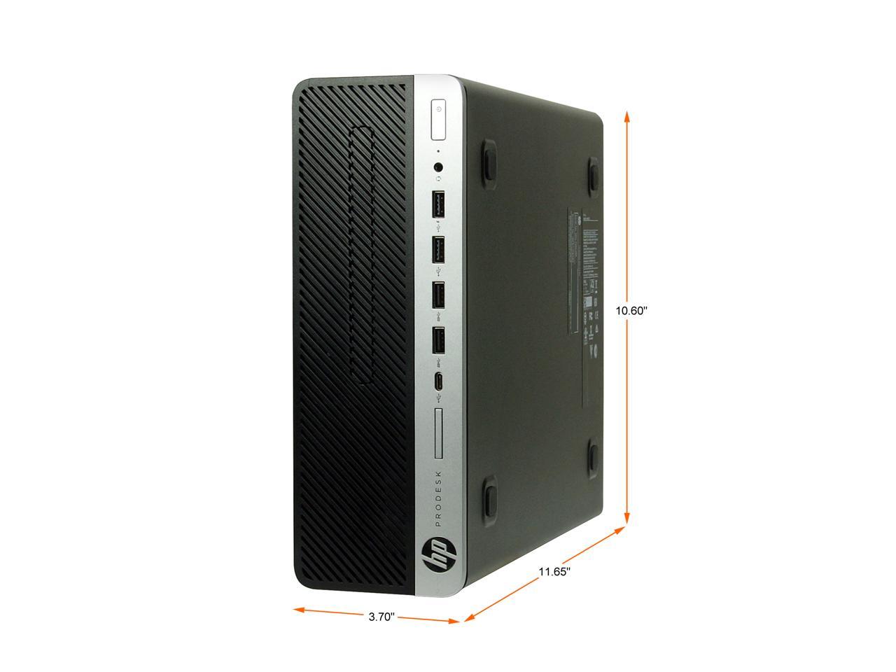 Refurbished: HP Desktop Computer ProDesk 600 G3-SFF Intel Core i7 7th