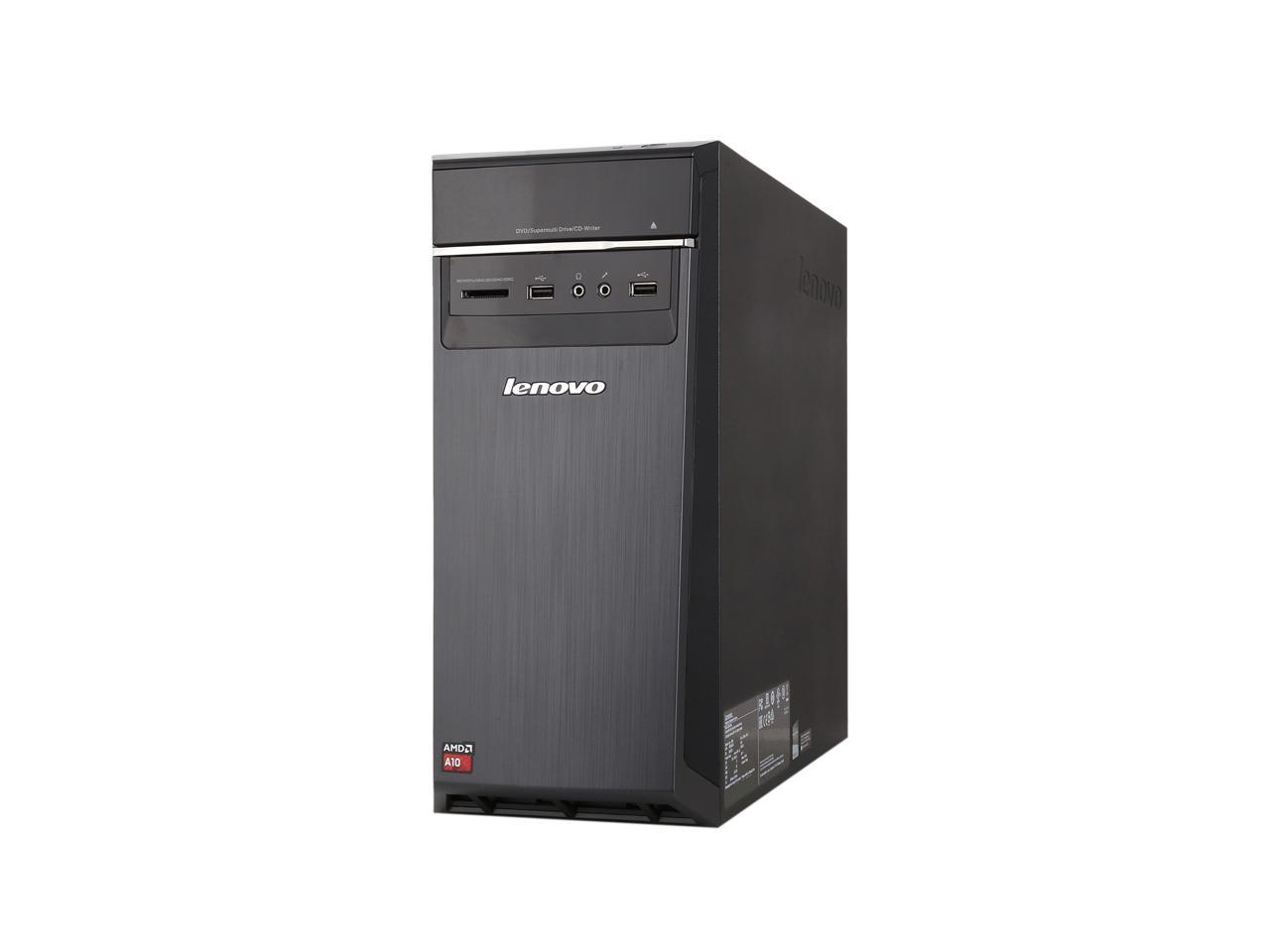 Refurbished: Lenovo Desktop Computer H50-55 (90BG003JUS) AMD A10-7800 ...