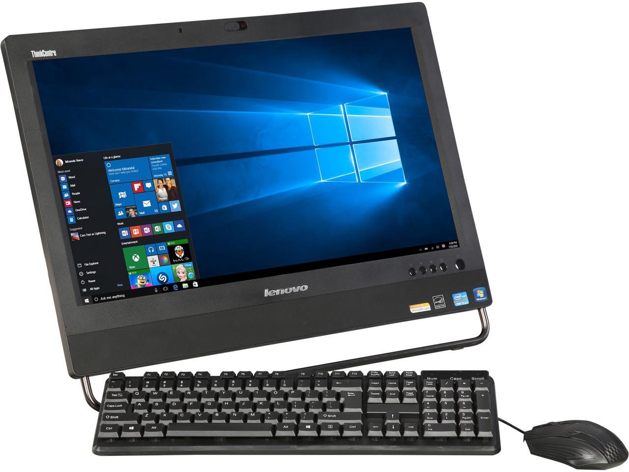 Refurbished Lenovo AllinOne Computer M92Z Intel Core i53470S 4 GB