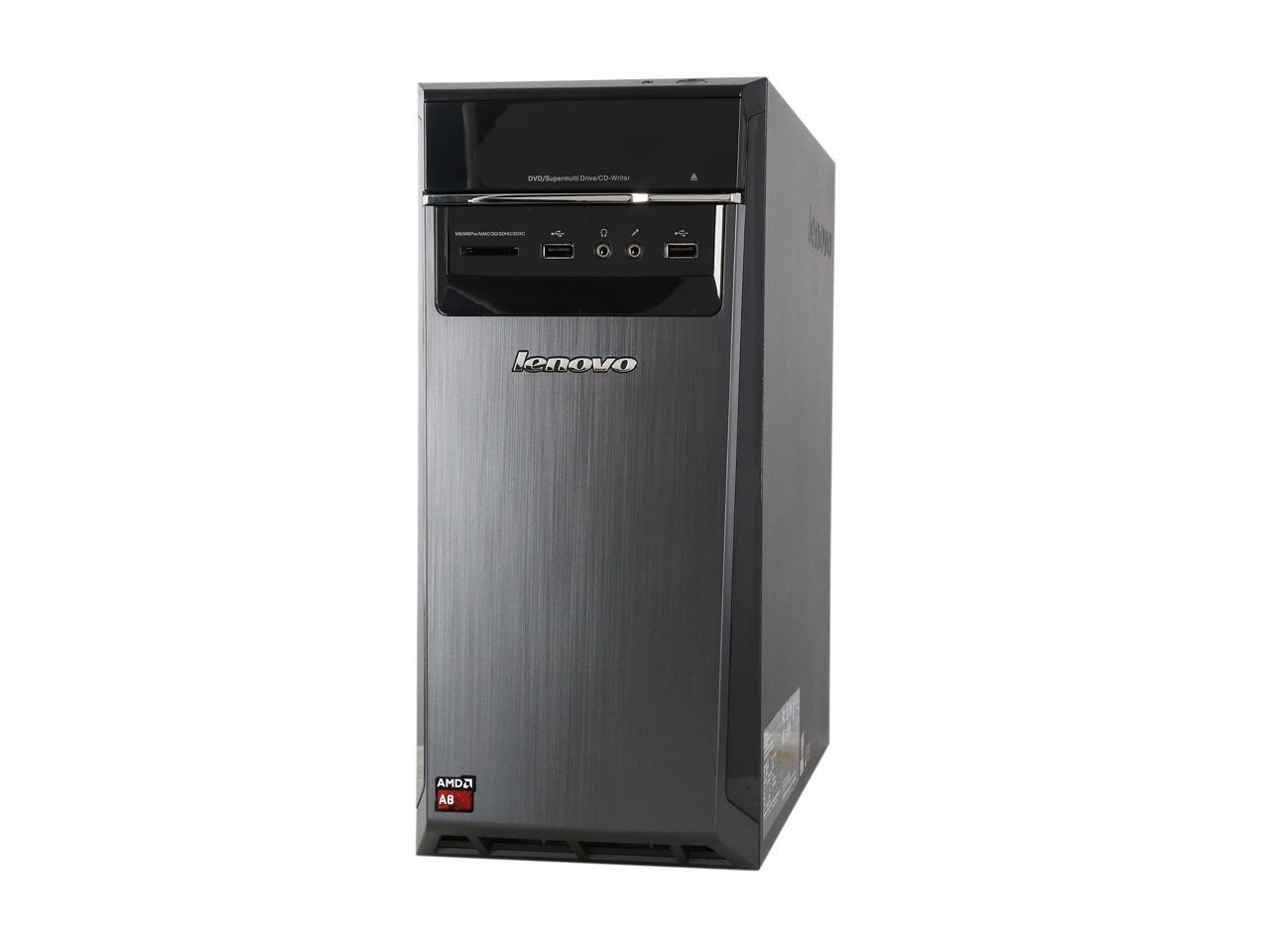 Lenovo Desktop Computer H50-55 AMD A8-8650 8GB DDR3 1TB HDD Windows 10 ...