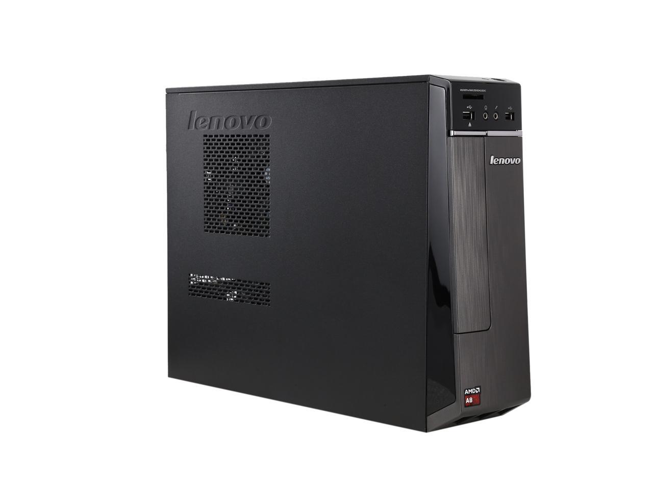 Open Box Lenovo Desktop Computer H3005 (90BJ00BQUS) AMD A87410 8GB