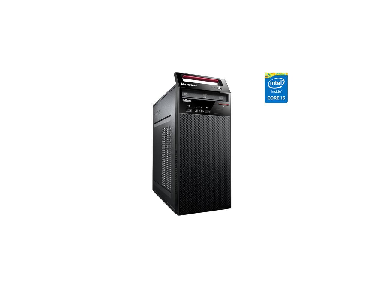 Thinkcentre Desktop Computer E73 10as00dfus Intel Core I5 4460s 2 90 Ghz 4 Gb Ddr3 500 Gb Hdd Intel Hd Graphics 4600 Shared Memory Windows 8 1 Pro 64 Bit Dg To Windows 7 Professional 64 Bit Newegg Com
