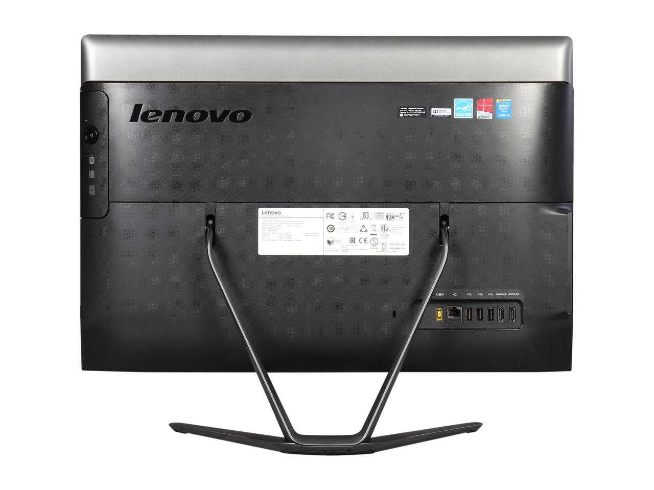 Lenovo All In One Computer C40 30 F0B400K6US Intel Core I3 5005U 2 00GHz 4GB DDR3 1TB HDD 21