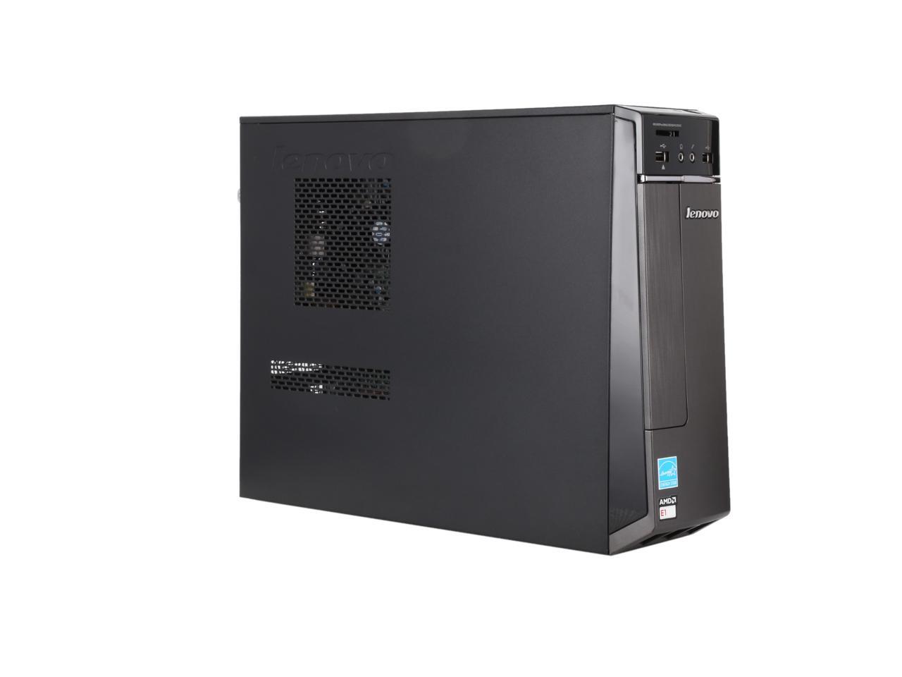 Open Box Lenovo Desktop Computer H3005 (90BJ005BUS) AMD ESeries E1
