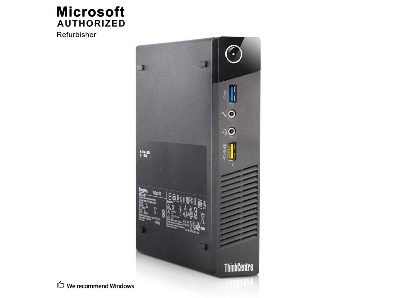 Open Box: Refurbished Lenovo Grade A ThinkCentre M73 Tiny PC Intel Core ...