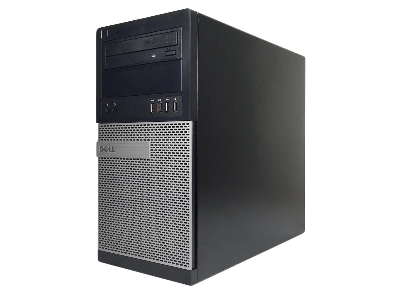 Refurbished Dell Grade A OptiPlex 7020 Tower, Intel Core I5-4590 (3.3 GHz),  32GB DDR3, 360GB SSD, DVD, USB WIFI Adapter, USB Bluetooth 4.0 Adapter,