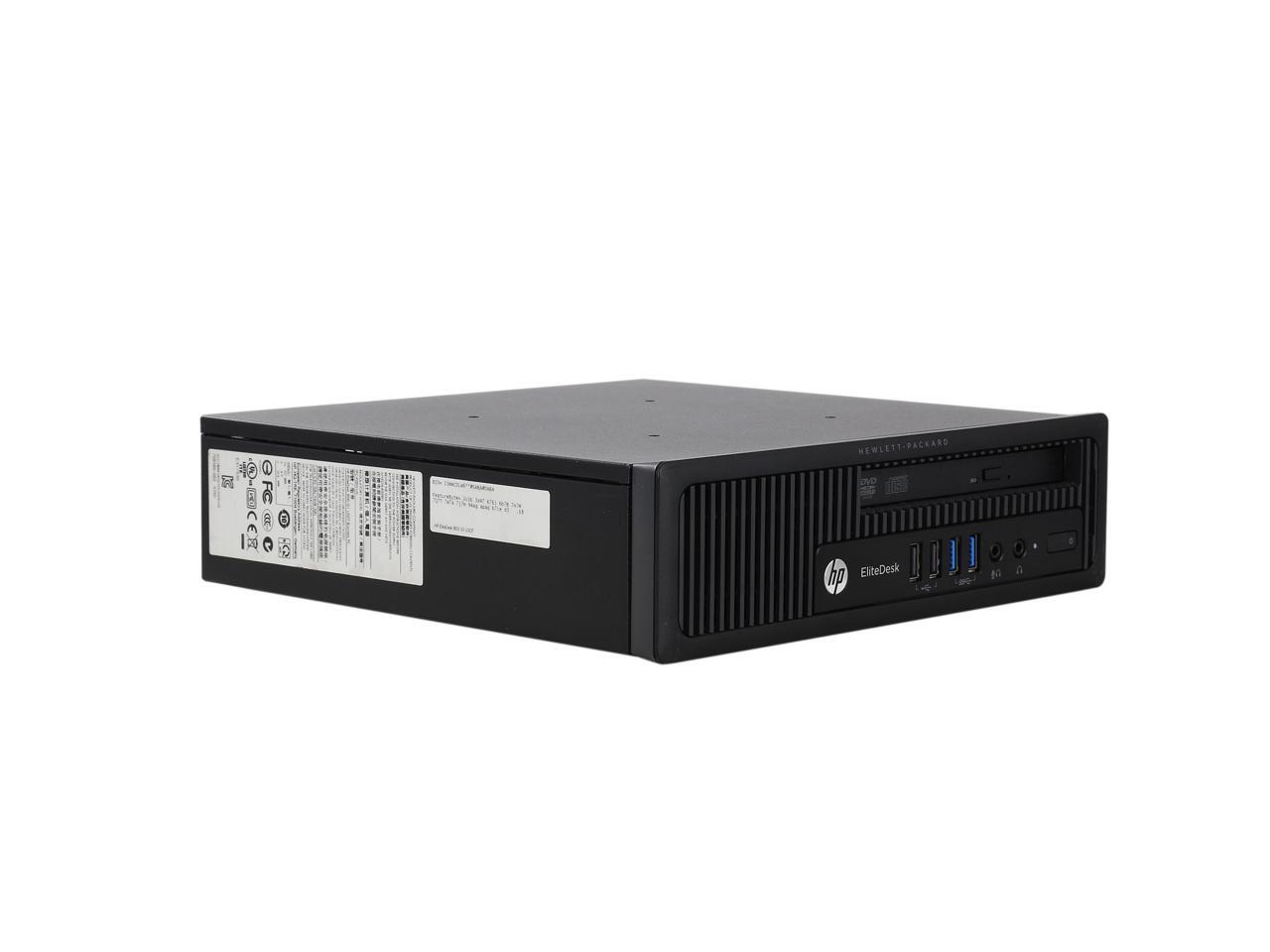 Refurbished: HP Desktop Computer EliteDesk 800 G1 Intel Core i7-4790 ...