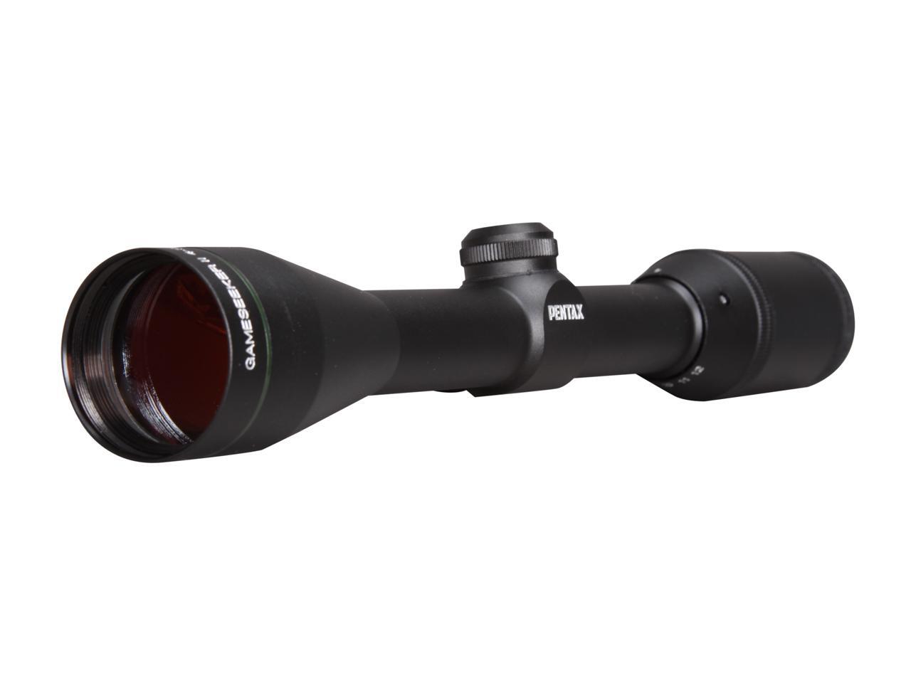PENTAX 89741 Gameseeker II 4X12X 40mm Riflescope Matte Black Finish