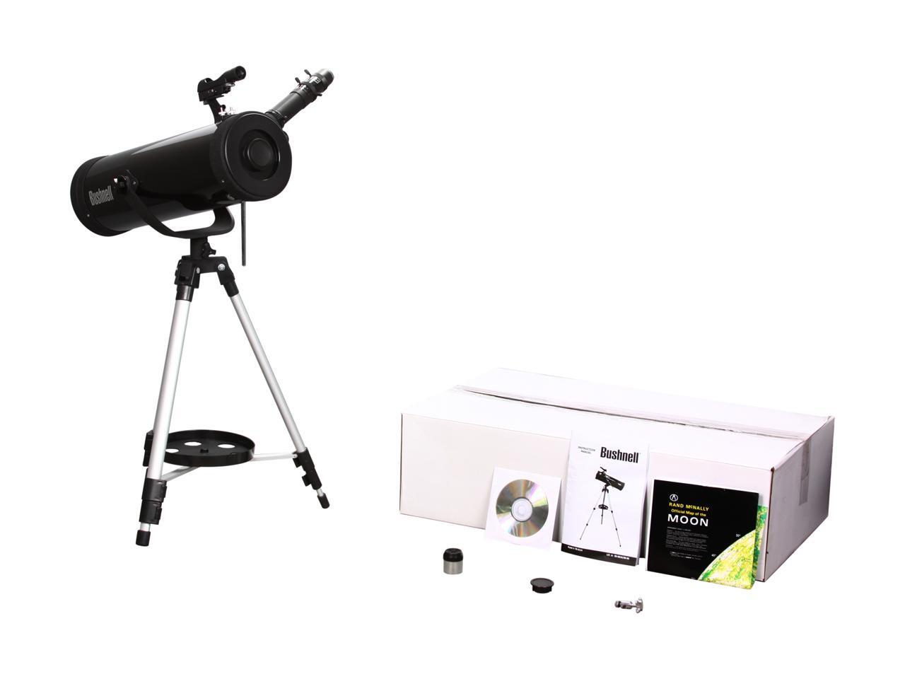 Bushnell 786114 4.5-Inch Reflector Altaz Short Tube Telescope - Newegg.com 4 Inch Reflector Telescope Optical Tube