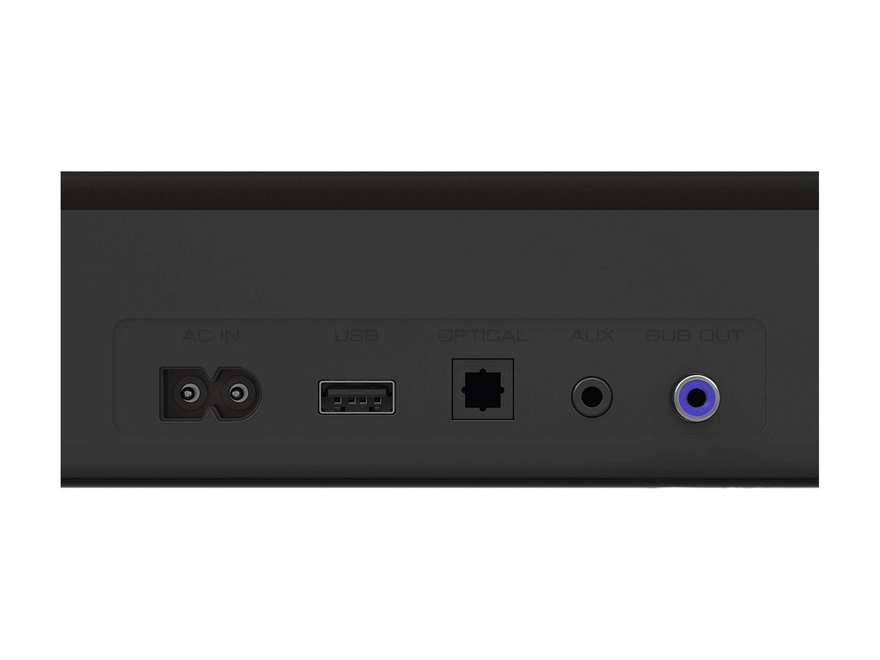 VIZIO SB2020N-H6 2.0-Channel Bluetooth Sound Bar - Newegg.com