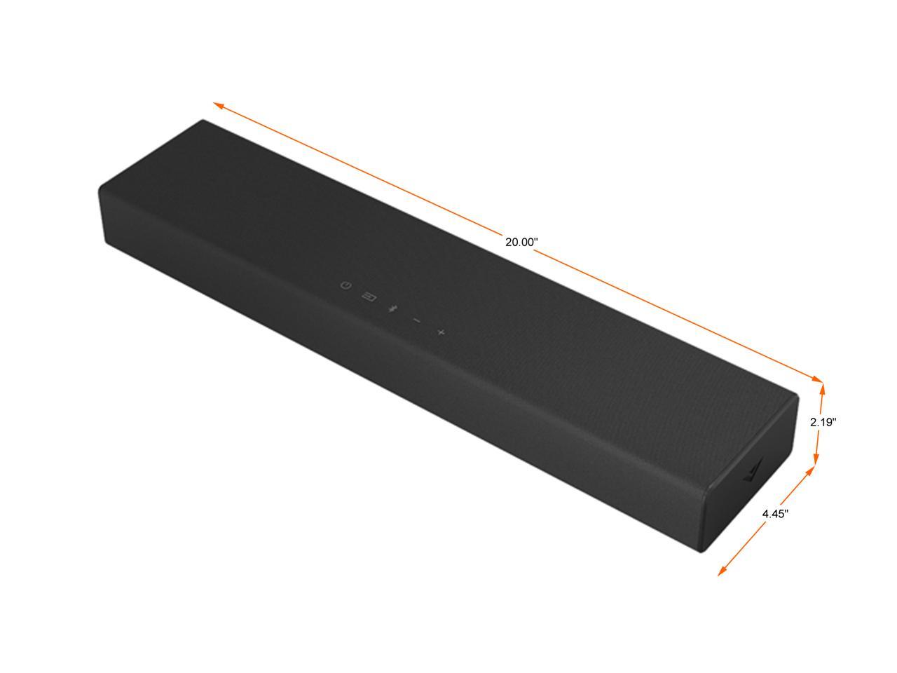 VIZIO 2.0 Home Theater Sound Bar with Builtin DTS VirtualX (SB2020n