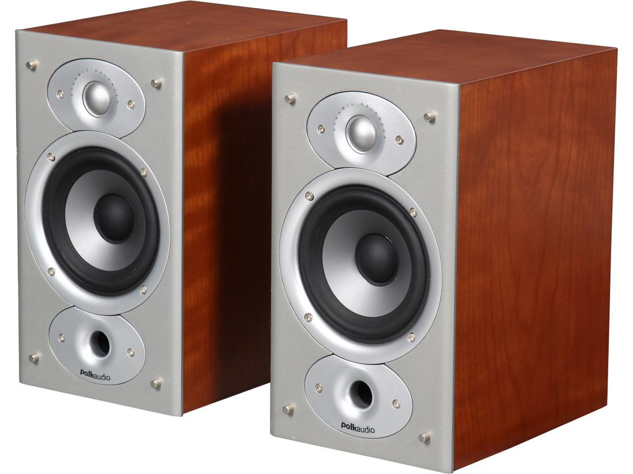 Polk Audio RTi4 Bookshelf speaker Pair (Cherry)