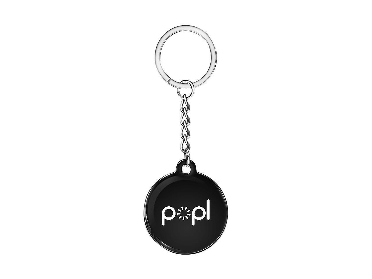 Popl KEYBLK Black Keychain, Black Newegg.ca