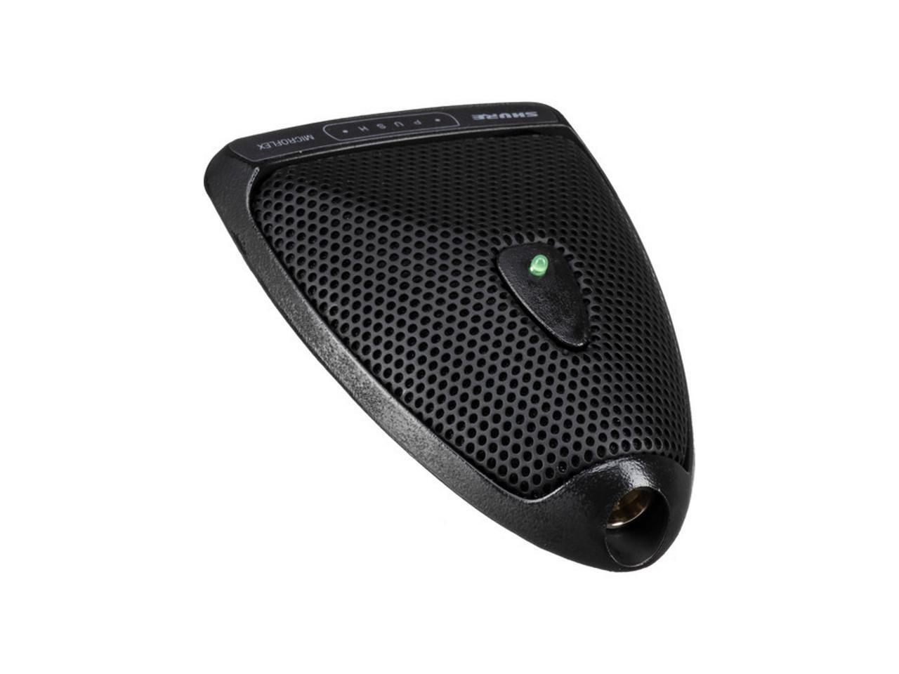 Shure MX393/C Microflex Cardioid Black Boundary Condenser Microphone