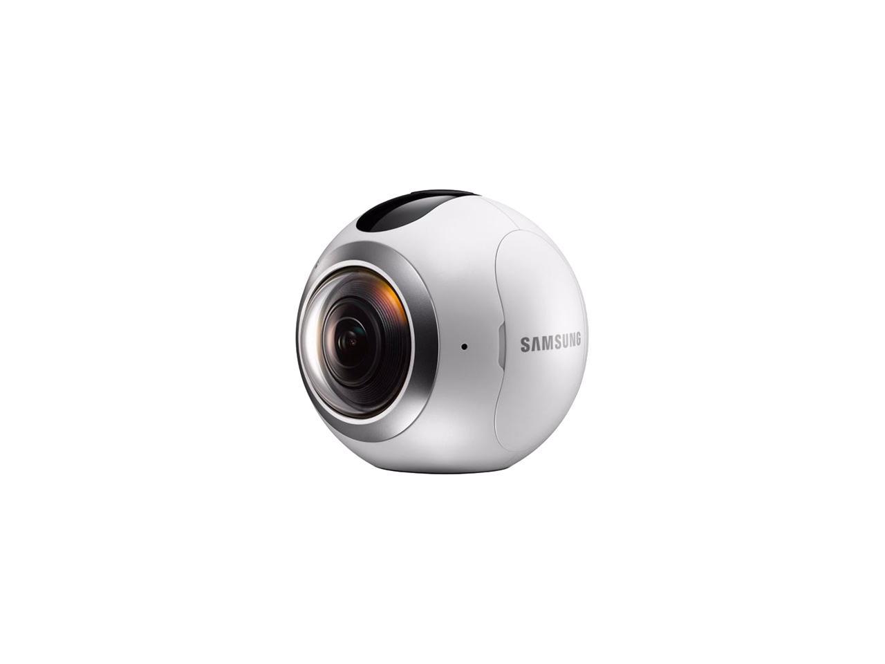 SAMSUNG SM-C200 Galaxy Gear 360 Bluetooth AZIONE DOPPIA lente macchina fotografica VR 