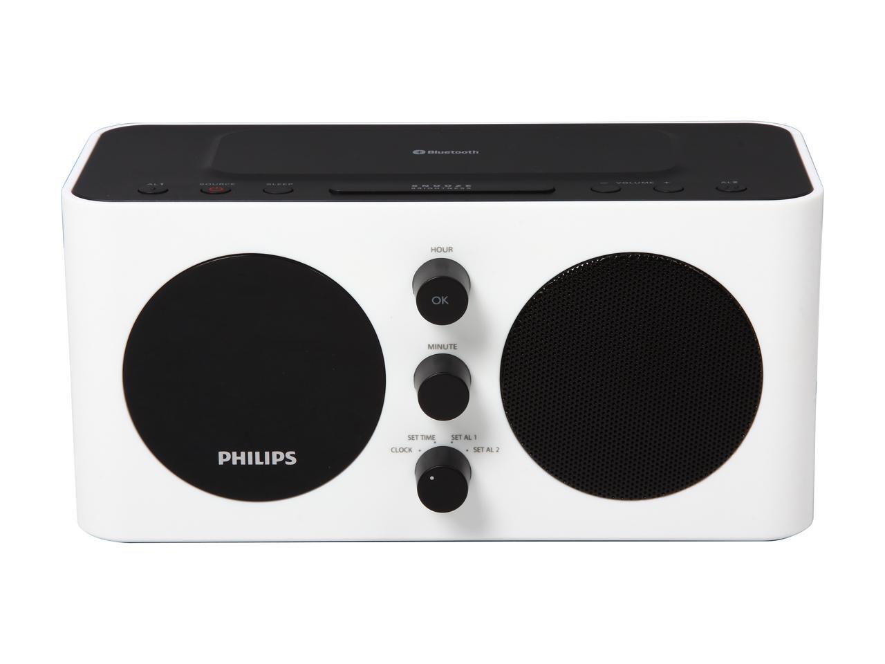 PHILIPS AJT600 Alarm clock Bluetooth Charge mobile phone/USB device