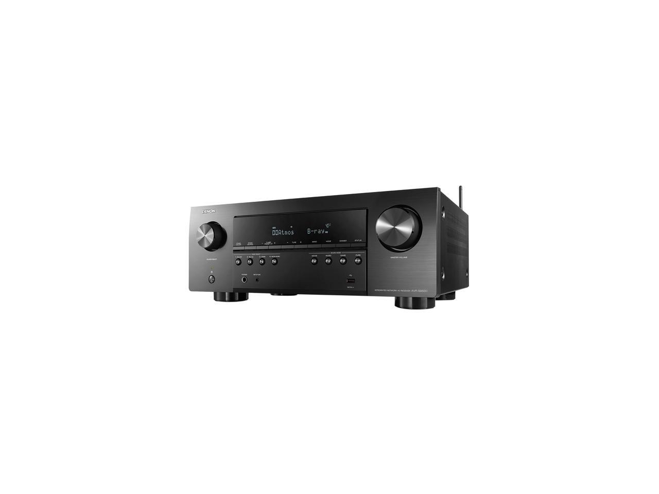 Denon AVRS960H 8K Ultra HD 7.2 Channel (90 Watt X 7) AV Receiver