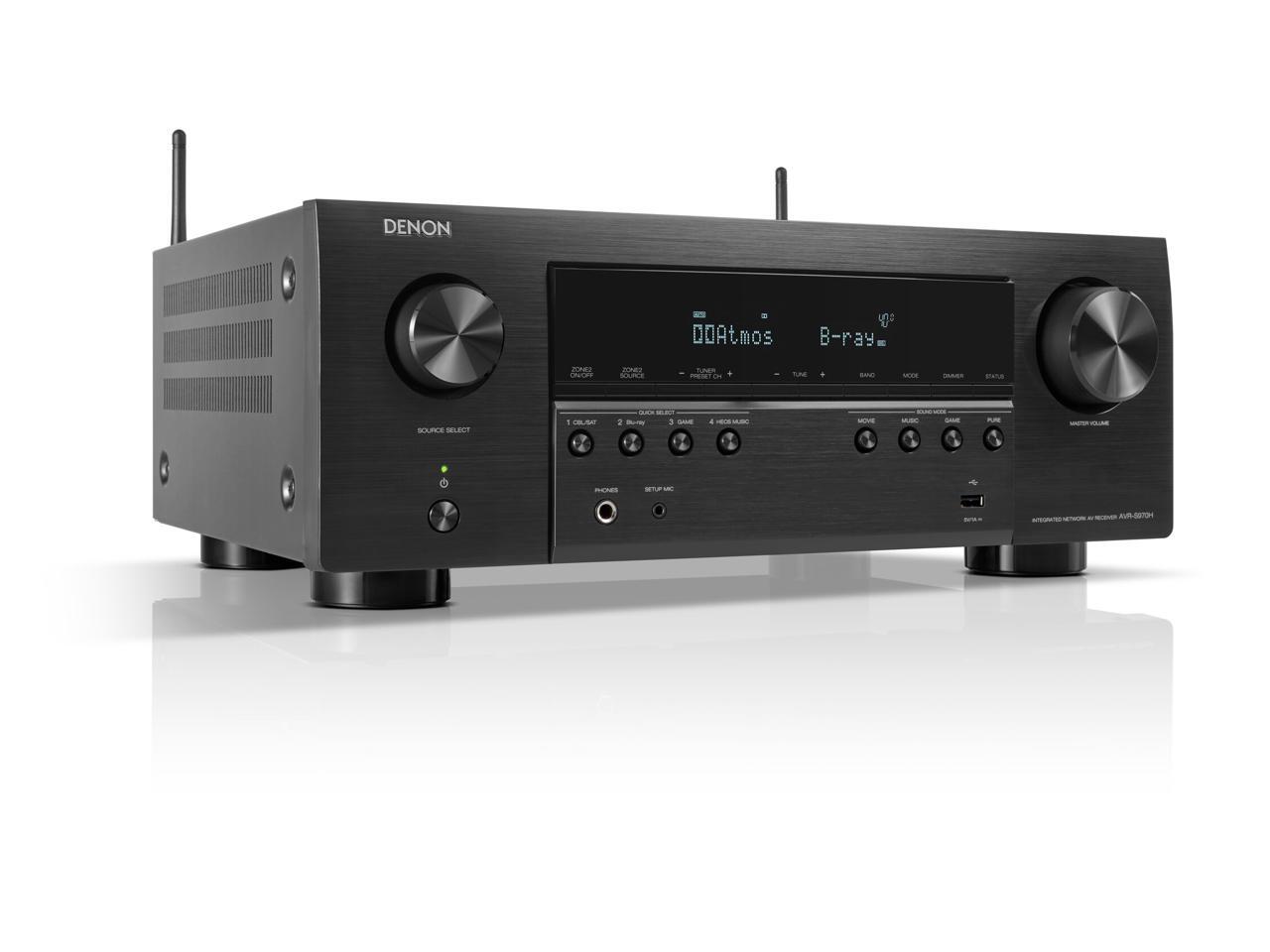 Denon Avr-S970H 8K Ultra Hd 7.2 Channel (90Watt X 7) Av Wireless
