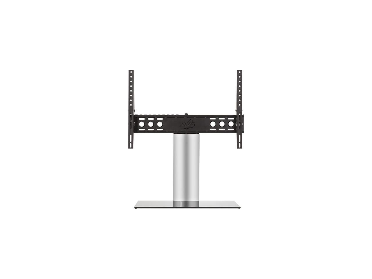 AVF B602BSA Silver Effect / Black Glass up to 65" Universal TV Base